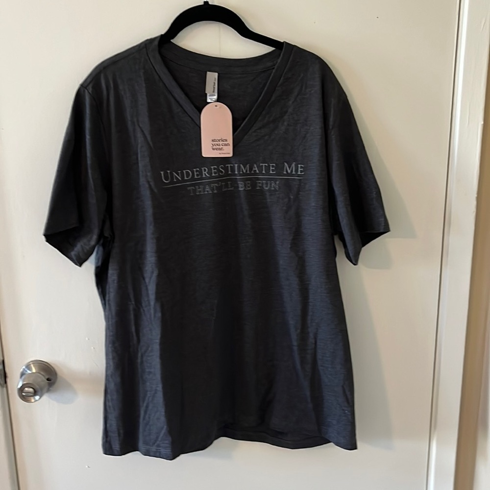 Thread that, v neck shirt